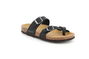 Umweltfreundlicher Sandale | SARA CB0009 - schwarz