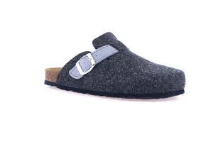 Winterpantoffel aus Kork CB0683 - blu indaco