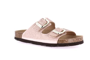 Ciabatta con brillantini | LUCE CB0747 - rosa