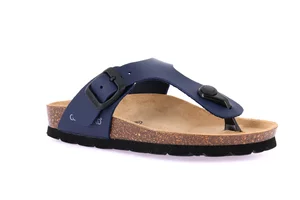 Flip-Flop in Cork Slipper CB0926 - blue