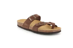 Women's Flip Flop in Cork | SARA CB1050 - brown