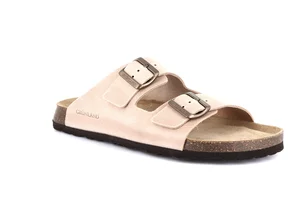 Double band slipper with metal-free buckles | BOBO CB1631 - sabbia