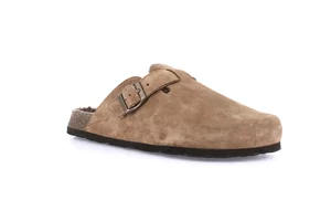 Sabot da uomo peluche | BOBO CB2247 - taupe