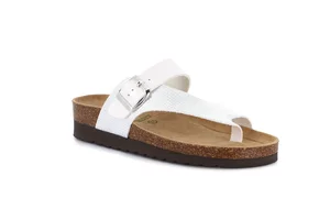 HOLA | Flip-flop with viper detail CB2251 - perla