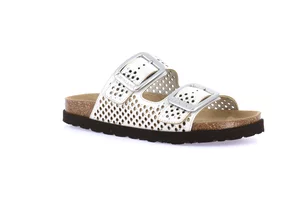 Ciabatta microforata in sughero naturale | SASA CB2406 - grigio