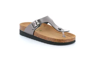 Ciabatta eco-friendly in sughero naturale | HOLA CB2430 - antracite