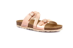 Women's slipper with crossed bands | SARA CB2642 - cipria