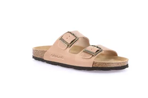 Ciabatta doppia fascia | SARA CB3030 - sabbia