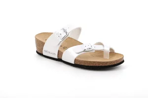 Sandale aus Kork | MEMI CB3044 - perla