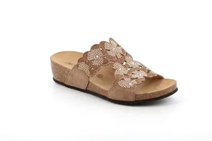 Florale sandale | MEMI CB3082 - taupe