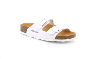 Women's slipper in recycled material | SARA CB9952 - white