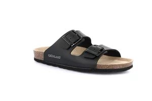 Women's slipper in recycled material | SARA CB9952 - nero nero