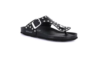 Infradito con borchie | SARA CC0064 - nero
