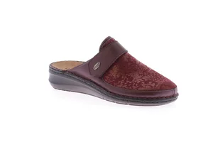 Closed toe comfort slipper | DAMI CE0260 - bordeaux