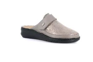 Closed toe comfort slipper | DAMI CE0260 - taupe