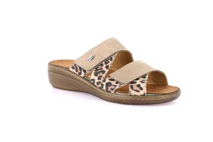 Ciabatta comfort tomaia animalier | ESSI CE0494 - corda