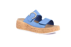Ciabatta doppia fascia regolabile | DAST CE0607 - jeans