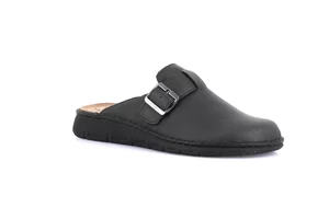 Comfort slipper Made in Italy | LEPP CE0766 - black