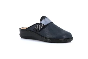 Closed toe comfort slipper | DAMI CE0863 - blue