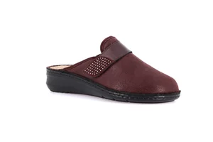 Closed toe comfort slipper | DAMI CE0863 - bordeaux