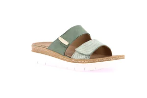 Komfort-Sandalen mit Keilabsatz | MOLL CE1015 - salvia