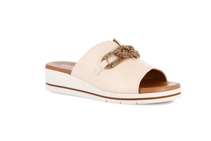 Ciabatta con leggera zeppa | FIDE CI0880 - beige