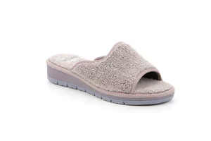 Open toe terry cloth slipper | DOLA CI1317 - perla