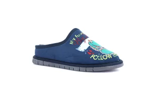 FIMO slipper with designs CI2477 - blue