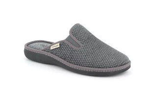 Felt and fabric slipper | ENEA CI3150 - grey