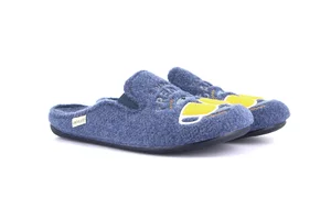 LECY slipper with designs CI3198 - jeans