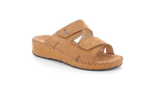 Komfort-Sandale mit handgefertigten Nähten | PALO CI3613 - taupe