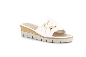Komfort-Sandale mit Keil | PAFO CI3695 - weiss