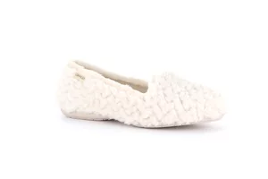 Pantofolina teddy | TAXI PA0865 - panna