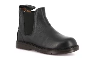 Junior Beatles in real leather PO1178 - black