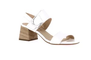 Sandal with heel | COSA SA1053 - white