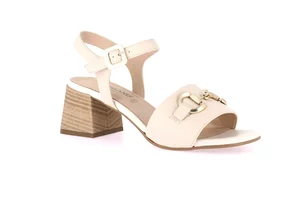 Sandal with heel | COSA SA1054 - seppia