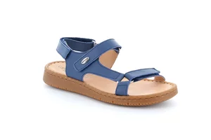 Sandale aus Leder | INAD SA1203 - jeans