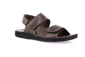 Sandal LAPO in genuine leather SA1241 - caffe