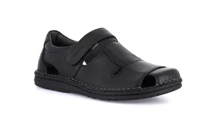 Closed sandal for men SA1515 - black