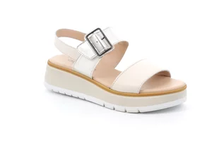 Sandale mit leichtem Keilabsatz | FASI SA1901 - beige platino