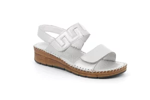 Komfort-Sandale mit handgefertigten Nähten | PALO SA2174 - perla