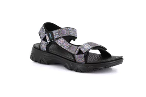 Sporty sandal | SETE SA2618 - black