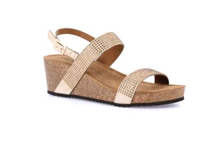Sandalo con zeppa in sughero | ERSI SB1174 - beige
