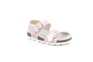Sandale aus Lackleder für Kinder | ARIA SB1828 - rose