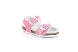 First step cork sandal | ARIA SB2094 - fuxia