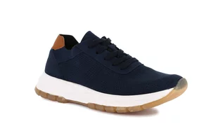 Men's super sporty shoe with perforations | BOST SC0793 - navy