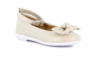 Ballerina con fiocco e cinturino  SC2144 - platino