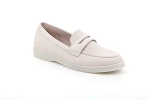 Moccasin in leather | TACO SC2839 - beige