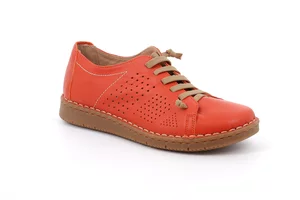 Comfort shoe in leather | INAD SC2842 - mattone