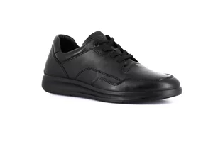 Lace-up in genuine leather | BONN SC2955 - black